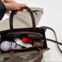 2024 Sac Tendance Femme Sacs À Main Style Rétro Femme Sacs PU Cuir Message Sacs pour Dame