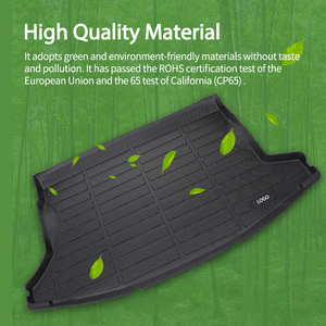 Alfombrilla impermeable para <span class=keywords><strong>maletero</strong></span> de coche, revestimiento de carga, bandeja para <span class=keywords><strong>maletero</strong></span>, para <span class=keywords><strong>Hyundai</strong></span> <span class=keywords><strong>Santa</strong></span> <span class=keywords><strong>fe</strong></span> I10 hatchback Venue - Product Image 2