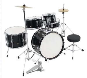 Juego de Batería Acústica de Madera Personalizada al por Mayor para Niños con 5 Tambores y 2 Platillos. Opciones de Color Disponibles para Instrumentos Musicales - Product Image 3