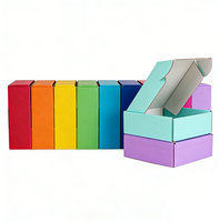 Caja de tapa para cosméticos personalizada Impresión logo Embalaje de solapa Caja de regalo de cartulina blanca