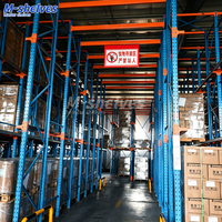 Étagère de stockage en métal, rayonnage à enroulement pour le stockage de palettes en vrac en entrepôt