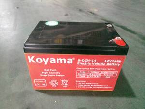 Batería VRLA de Ciclo Profundo AGM <span class=keywords><strong>12V14Ah</strong></span> para Scooter Eléctrico, Bicicleta Eléctrica, Triciclo - Product Image 6