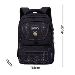 Good Quality Outdoor Casual Oxford Laptop Bag Multipurpose Travel School Notebook <b>Backpack</b> - Product Image 4