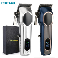 Tondeuse à cheveux sans fil à batterie haute capacité, lame en acier tranchante professionnelle, outil de toilettage, tondeuse à cheveux sans fil pour hommes