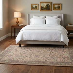 Modern Thick Cushioned Rectangle Wool Area <b>Rug</b> with Medium Pile Non-Slip <b>Washable</b> Stain Resistant for Living Room - Product Image 2