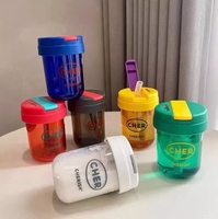 Gobelet à eau pour enfants, mignon, 10 oz (300 ml), mini, anti-fuite, portable, écologique, sans BPA, pour la rentrée scolaire, Halloween, Noël, prix avantageux