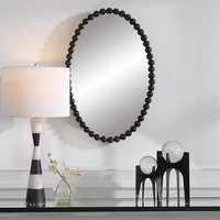 Coiffeuse de style européen 90X60CM, miroir de maquillage, miroir de salle de bain mural