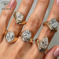 Diamant de laboratoire IGI personnalisé, plusieurs styles, couleur D de qualité supérieure, 2ct 3ct 4ct 5ct, pierre libre pour bijoux d'industrie lourde
