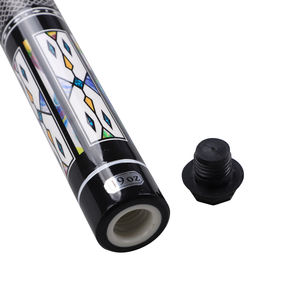 Vente chaude 58 "2 pièces à la main Queue de billard Queue de billard Membre Privé Noir Huit <span class=keywords><strong>Snooker</strong></span> Nine Ball Table Queue - Product Image 3