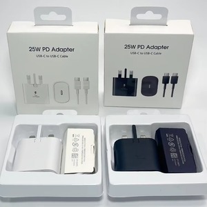25W PD Fast Charging Wall <b>Charger</b> Type-C Adapter USB-C to USB-C Cable EU US UK Plug for Samsung Galaxy S26 S25 S24 <b>Charger</b> - Product Image 4