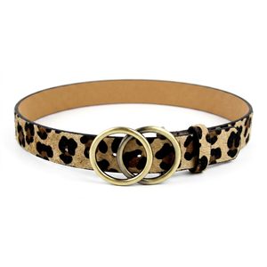 Ceintures pour femmes en cuir de vache OEM, boucle en acier, haute résistance, tendance et élégantes - Product Image 1