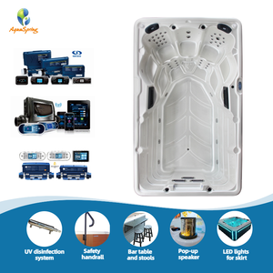 หรูหรากลางแจ้งอิสระอะคริลิผ่อนคลายสปาสระว่ายน้ำ - Product Image 2