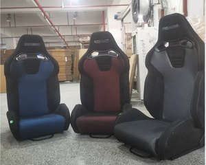 JBR1099 Asiento de Carreras Tipo Baquet Universal de Alta Calidad, Asientos Modificados para Vehículo con Simulador, Ajustables en Cuero PVC - Product Image 2