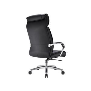 Chaise de bureau ergonomique en cuir de style moderne, fabrication exquise, idéale pour les immeubles de bureaux - Product Image 2