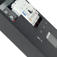 Unité de distribution d'énergie de compteur APDU robuste 277V 480V pdu intelligent avec prise 24 ports NEMA 7-20R télécommande 3 phases pdu