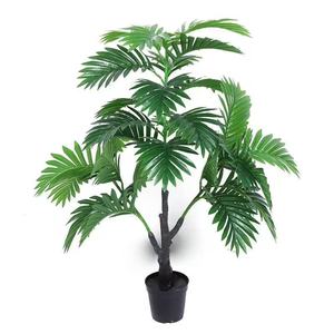 高品質な人工ヤシの木の鉢植え、シミュレーショングリーンヤシの葉、ホテル、自宅、オフィス、結婚式の装飾 - Product Image 6