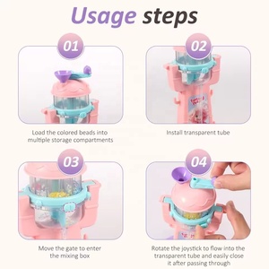 Kits de fabricación de joyas artísticas y artesanales para niños, collar hecho a mano DIY, estación de fabricación de pulseras, cuentas de cristal, máquina para hacer pulseras, juguete - Product Image 5