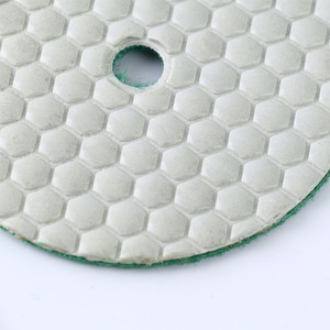 Disco de Pulido de Resina de Diamante Personalizable OEM, Soporte para Almohadilla de Pulido de Goma de 4 Pulgadas con Rosca M14/5/8''-11, Grano 1000 Medio - Product Image 2