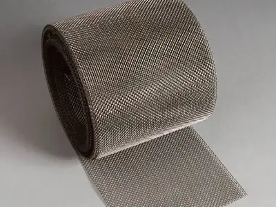 Fine mesh titanium woven wire mesh expanded metal filter mesh
