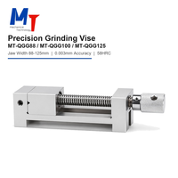 Étau de précision manuel MT-QGG88 MT-QGG100 MT-QGG125 3,5-5 pouces 0,003 mm 58HRC à mâchoires en V pour vente en gros CNC
