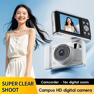 ค้นหา Sourcingark CCD Kids Camera กล้องกันน้ำสำหรับเด็ก ซูม 16 เท่า 4K HD 50 ล้านพิกเซล เลนส์คู่ วิดีโอ 1080P กล้องดิจิตอล X8 - Product Image 5