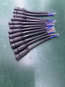 M12 2-Pin mit 10 cm Kabel, 2x1,5mm² 10A 12V/24V für Outdoor-Industrie-Stromversorgung und Outdoor-LED-Beleuchtung IP67 - Product Image 2