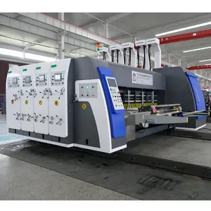 HUAYU – Machine automatique d'impression de Carton, Machine de découpe de découpage de Carton ondulé