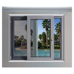 Lukliving Big View <span class=keywords><strong>Baie</strong></span> vitrée en aluminium insonorisée à double vitrage Design élégant avec d'excellentes caractéristiques d'insonorisation - Product Image 6