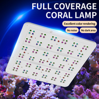 Светильник Plusea T120 Meanwell All-CREE LED для аквариумов с рифами, ультратонкая панель, полный спектр, управление через Wi-Fi и Bluetooth-приложение для коралловых аквариумов