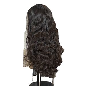 Perruque à fermeture en dentelle ondulée bouclée à donneur unique, 100 % cheveux humains bruts vietnamiens, extensions de cheveux naturels vierges, lot de perruques - Product Image 6