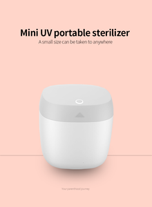 Unidad de bebé con temporizador ajustable, U-V <span class=keywords><strong>portátil</strong></span>, armario de chupete, <span class=keywords><strong>esterilizador</strong></span> de U-V multifunción para viaje - Product Image 3