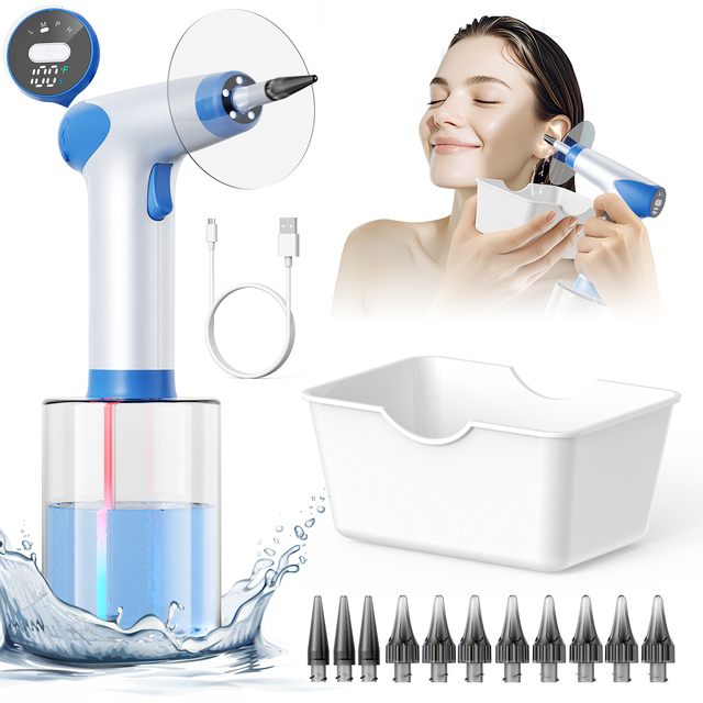 Ear Earpick Ear Cleaner Kit Professional Home Use Smart Portable Rechargeable System Tool Ear Irrigator Without Camera