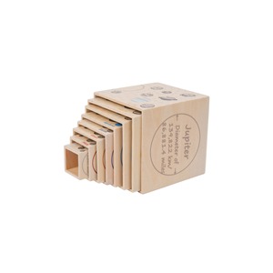 Montessori ไม้บล็อกตัวต่อ8ดาวเคราะห์เรียงซ้อนสำหรับเด็กอายุ<span class=keywords><strong>3</strong></span> + ของเล่นวิทยาศาสตร์เพื่อการศึกษาก่อนวัยเรียน - Product Image 5