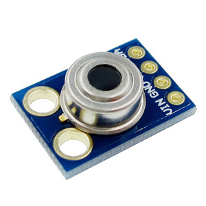 โมดูลเซ็นเซอร์อุณหภูมิอินฟราเรด <span class=keywords><strong>GY</strong></span>-<span class=keywords><strong>906</strong></span>ความแม่นยำสูงพร้อมชิปเซ็ต MLX90614ESF การสื่อสารอีเทอร์เน็ต BCC <span class=keywords><strong>DCI</strong></span> - Product Image 3