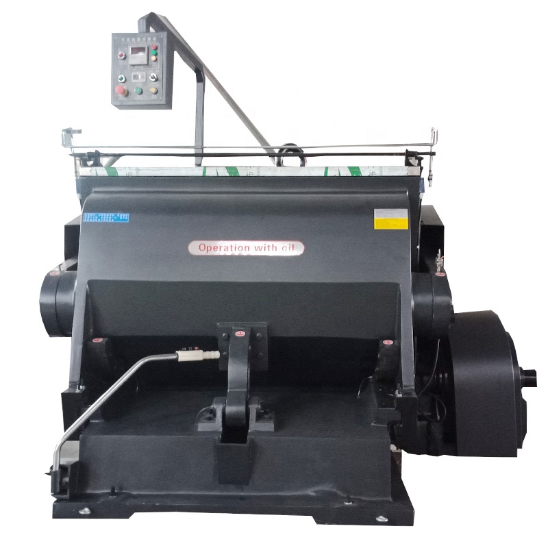 Высокое качество гофрированного картона и бумаги картона с плоской платформой руководство умирает автомат для резки