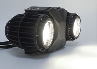 Équipement d'éclairage de scène professionnel 200W LED blanc chaud/froid étanche Cob LED élèvent des lumières de pair pour la lumière de blinder de théâtre