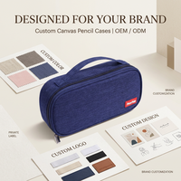 Fabrication d'étuis à crayons OEM ODM avec options de couleur et de logo personnalisées, sac à crayons