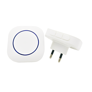 <span class=keywords><strong>Campanello</strong></span> <span class=keywords><strong>Wireless</strong></span> con Spina US EU UK, Trasmettitore Impermeabile a <span class=keywords><strong>Batteria</strong></span>, Lunga Portata, 32 Melodie, per Sicurezza Domestica - Product Image 3