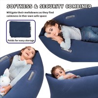 Chaise sensorielle pour enfants avec autisme Chaise gonflable Gonflable Sensory Peapod Autistic Compression Lounger Chair pour enfants