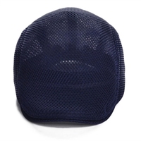 Casquette plate pour hommes bleu marine maille Cabbie gavroche femmes Gatsby chapeau béret lierre casquette homme respirant casque Boina