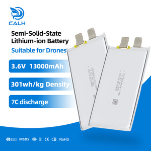 3.6v 13ah 파우치 배터리 폴리머 리튬 배터리 배터리 리포 리포 셀 3.7v 7c 고체 배터리 셀 - Product Image 1