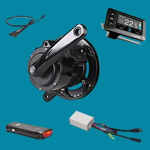 48v 350w high speed electric bicycle direct drive ebike middle motor with 10.4Ah battery