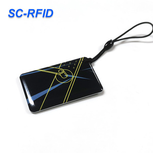 Waterproof Custom Logo NFC/RFID Epoxy Key Card 13.56mhz Crystal Glue Epoxy Access Control Nfc Card Electronic Label - Product Image 4