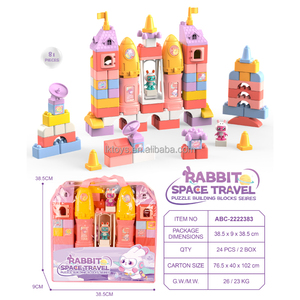 ของเล่นลัคกี้ทอยส์ ราคาประหยัด ปราสาทสีชมพู บล็อกตัวต่อ ของเล่นแฟนตาซี เจ้าหญิง ของเล่นเสริมพัฒนาการสำหรับเด็ก - Product Image 6