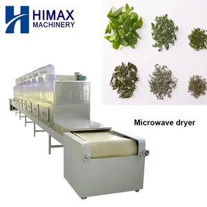 Tunnel Buckwheat Hull chia seed Microwave Dryer Industrial Sterilization Machine