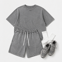 Shorts Cargo en Toile 260 GSM Délavée à l'Acide, 100% Coton, Séchage Rapide, Anti-Plis, Haute Qualité, Meilleures Ventes, pour Entraînement et Usage Quotidien