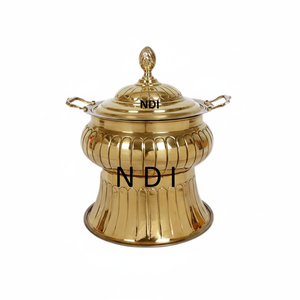 Nouveau Style en métal chauffe-plat fêtes de mariage restauration servant chauffe-plats en métal chauffe-plats serveur de nourriture chaude chauffe-plat en métal - Product Image 1