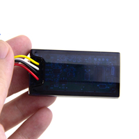 Termómetro Digital Electrónico Impermeable para Motocicleta, Velocímetro LED Modificado, Medidor de Temperatura