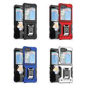 Funda protectora Hard PC Soft TPU Funda de teléfono a prueba de golpes para <span class=keywords><strong>Samsung</strong></span> Galaxy Z Flip <span class=keywords><strong>4</strong></span> 5 5G Armor Case - Product Image 6