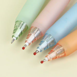 Vograce özel tükenmez Anime karikatür 4 renk kalemler özelleştirilmiş akrilik dönen tükenmez kalem - Product Image 2